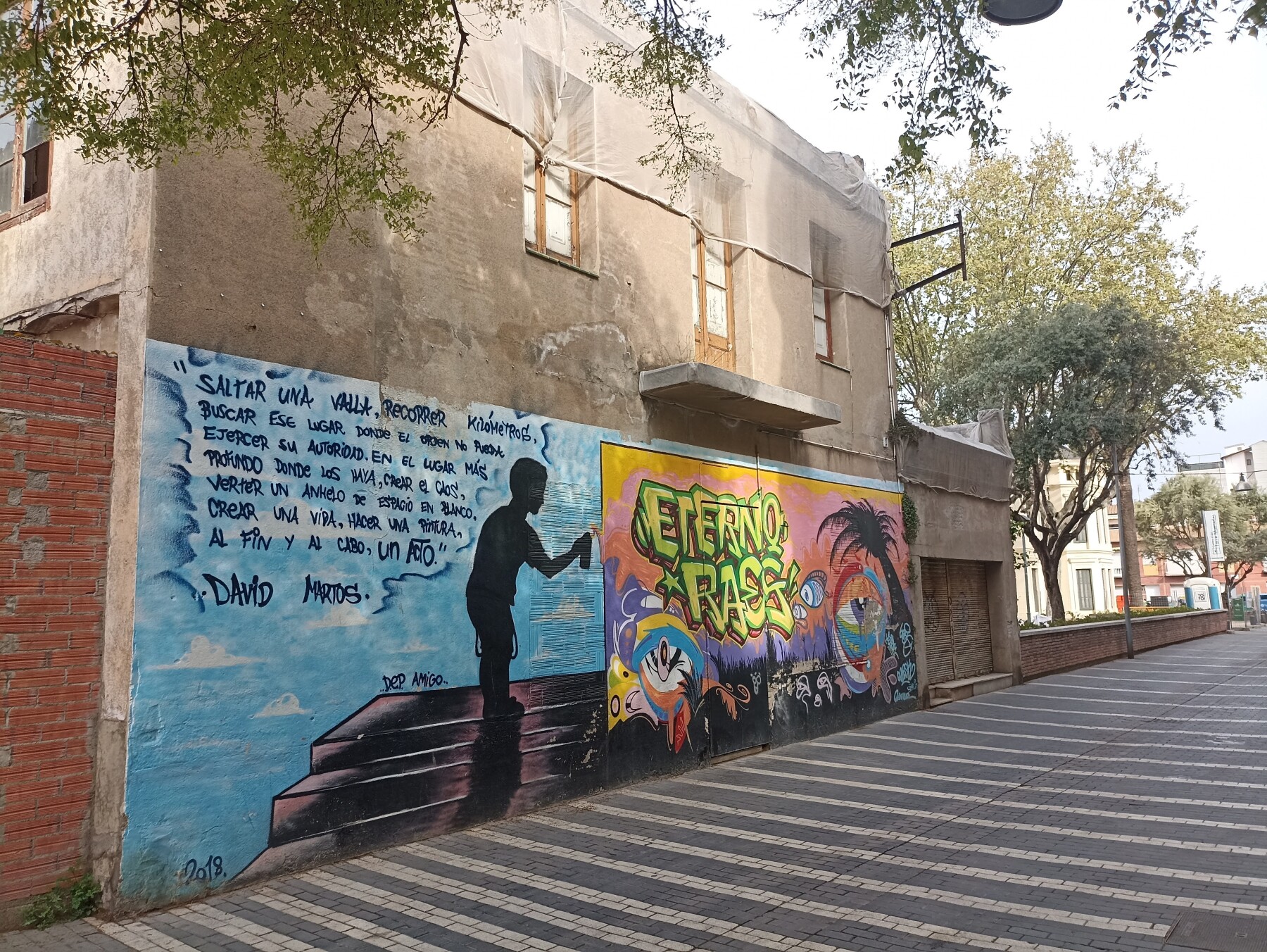 grafiti Jaume Casanovas