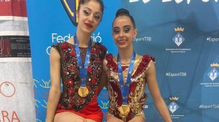 Eva Jiménez i Gisela Berzosa, campiones de Catalunya per equips