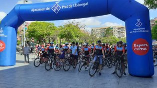 La bicicleta envaeix el Prat per celebrar la "Festa del Riu i la Bicicleta"