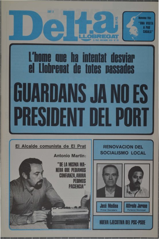 Periòdic Delta, edició nº 20: novembre 1979