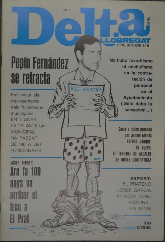 Periòdic Delta - edició nº 38: juliol-agost 1981