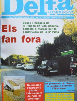 Periòdic Delta, edició nº 227: novembre 1998