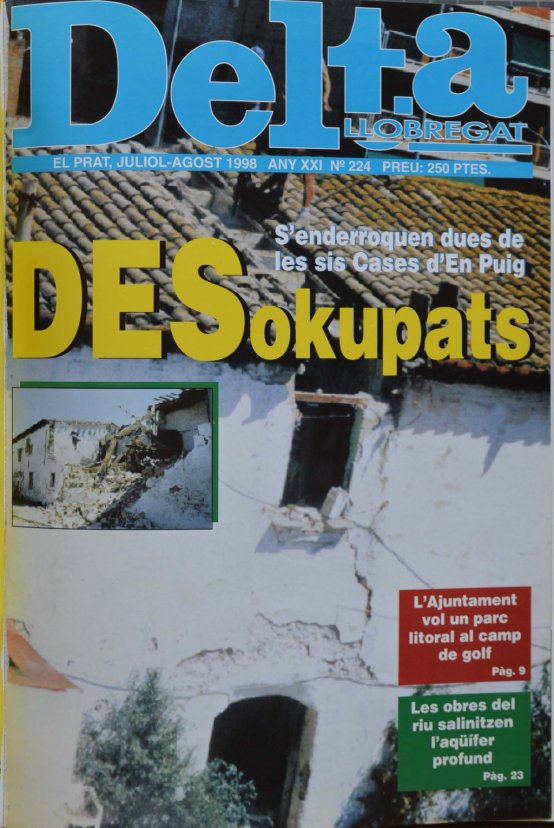 Periòdic Delta, edició nº 224: juliol-agost 1998