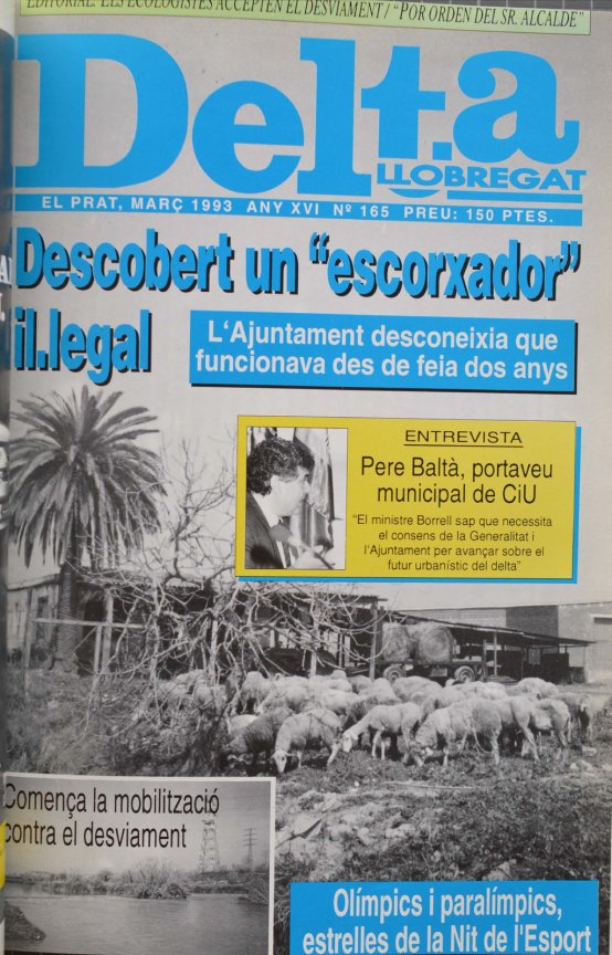 Periòdic Delta, edició nº 165: març 1993