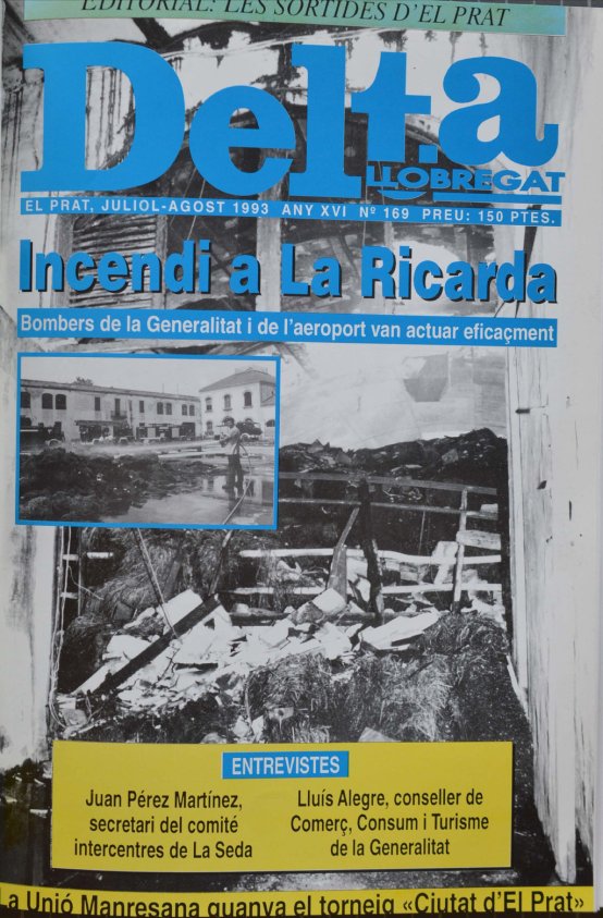 Periòdic Delta, edició nº 169: juliol-agost 1993