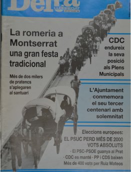 Periòdic Delta, edició nº 124: juny 1989