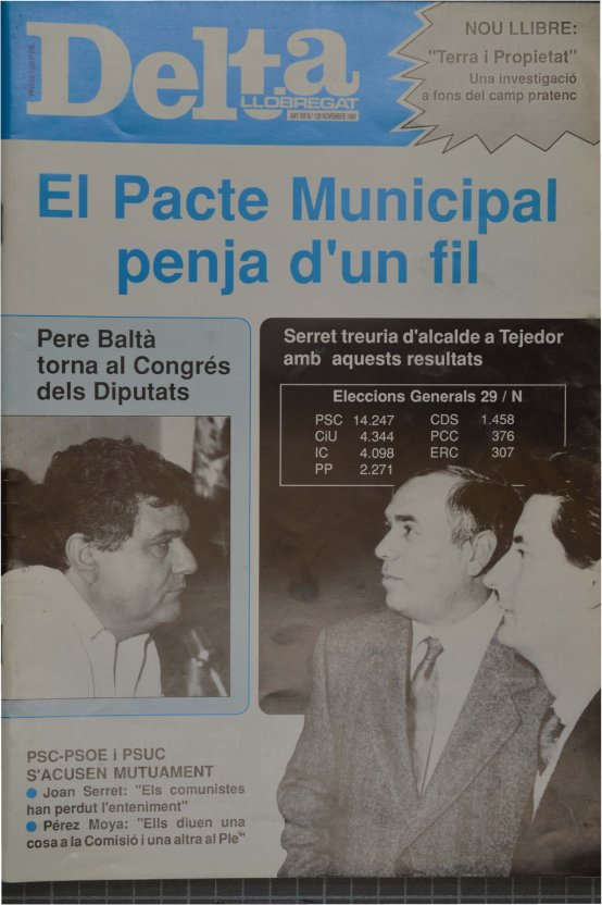 Periòdic Delta, edició nº 128: novembre 1989
