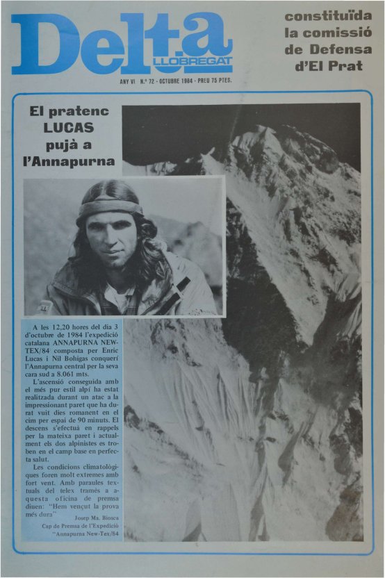 Periòdic Delta, edició nº 72: octubre 1984
