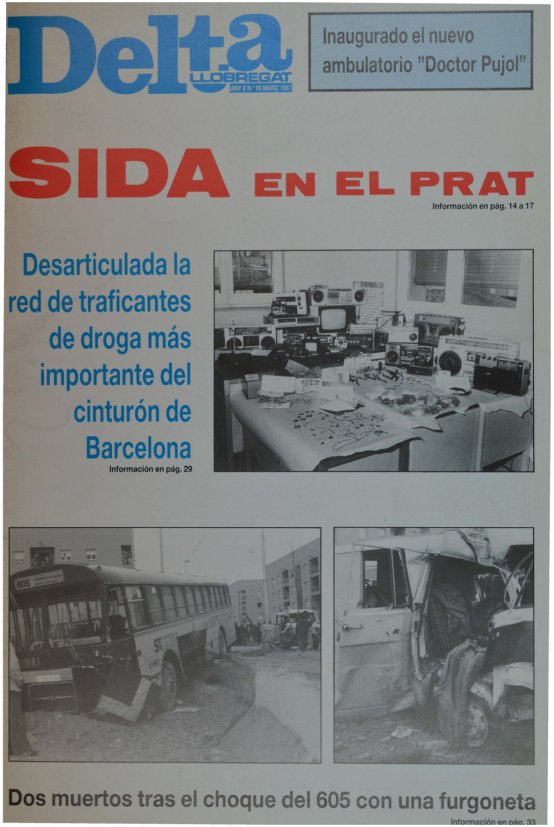 Periòdic Delta, edició nº 99: març 1987