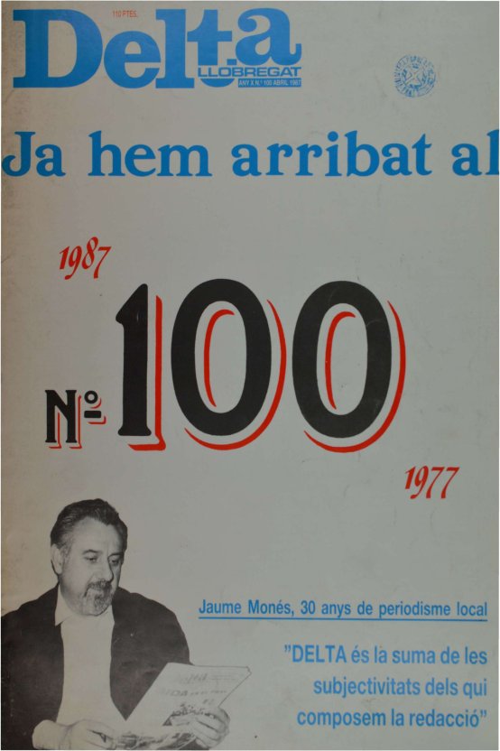 Periòdic Delta, edició nº 100: abril 1987