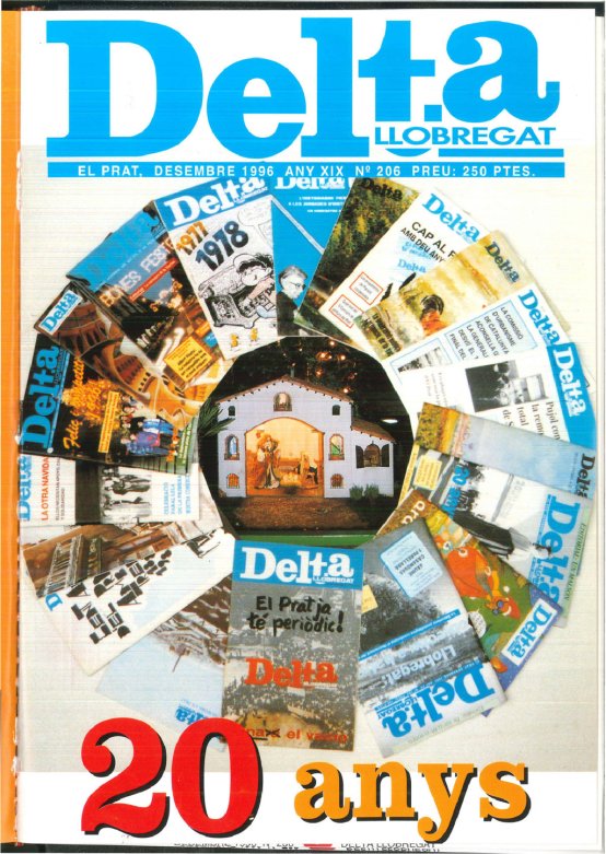 Periòdic Delta, edició nº 206: desembre 1996