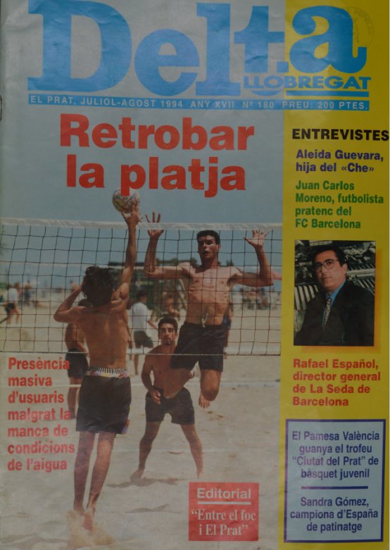 Periòdic Delta, edició nº 180: juliol-agost 1994