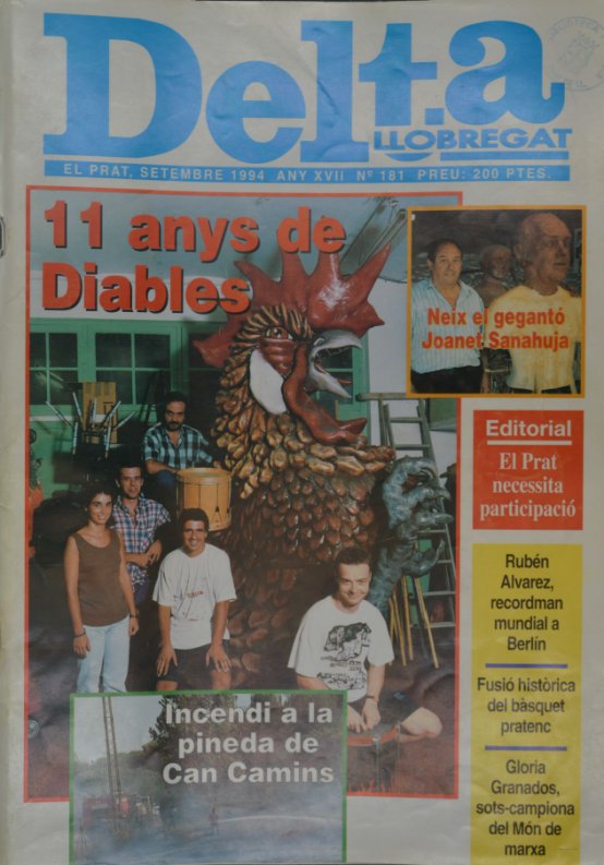 Periòdic Delta, edició nº 181: setembre 1994