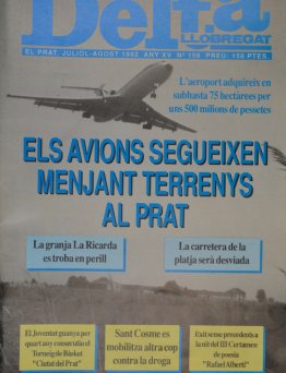 Periòdic Delta, edició nº 158: juliol-agost 1992