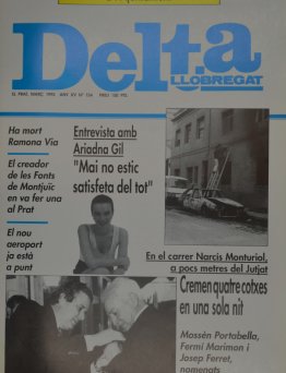 Periòdic Delta, edició nº 154: març 1992