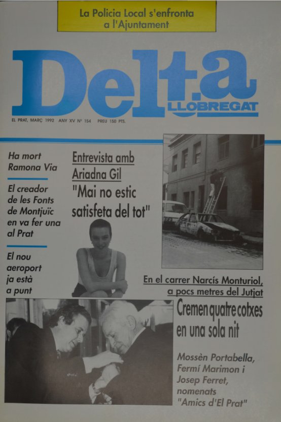 Periòdic Delta, edició nº 154: març 1992