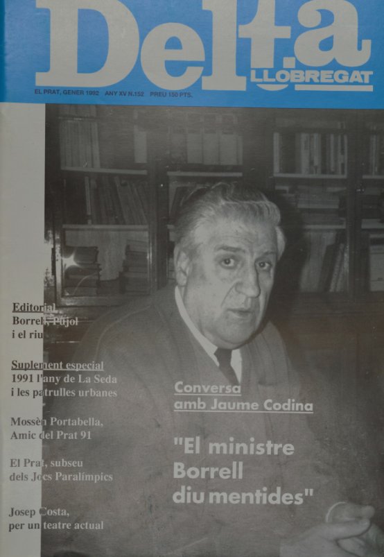 Periòdic Delta, edició nº 152: gener 1992