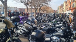 El club de moteros Imperiales inaugura seu al Prat 