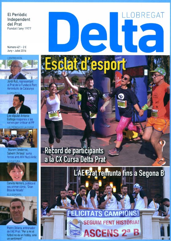 Delta - edició nº 421: juny - juliol 2016