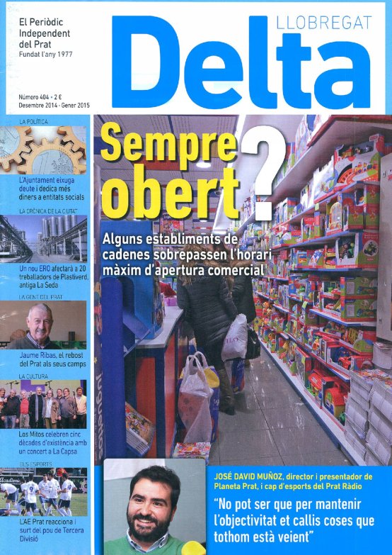 Delta - edició nº 404: desembre 2014 - gener 2015