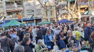 Sant Jordi triomfa a la seva ubicació tradicional