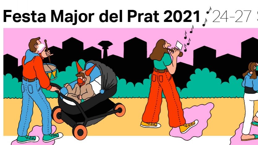 Els cartells de Festa Major, un homenatge al grafisme dels 80