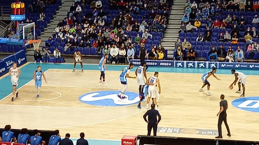 Gran partit el que ha fet el CB Prat a Madrid davant Estudiantes