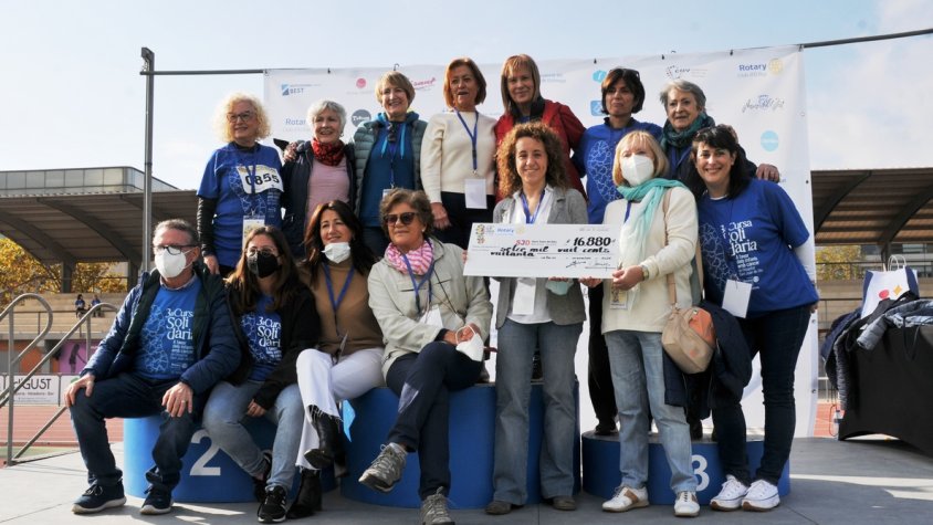 Com sempre, la Cursa Solidària ha comptat del suport i col·laboració de molts pratencs