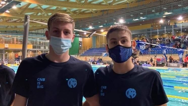 Iker i Carlos, la parella potablava del Club Natació Barcelona
