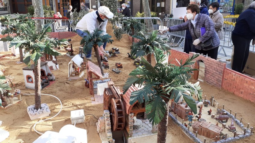 Primeres imatges del pessebre