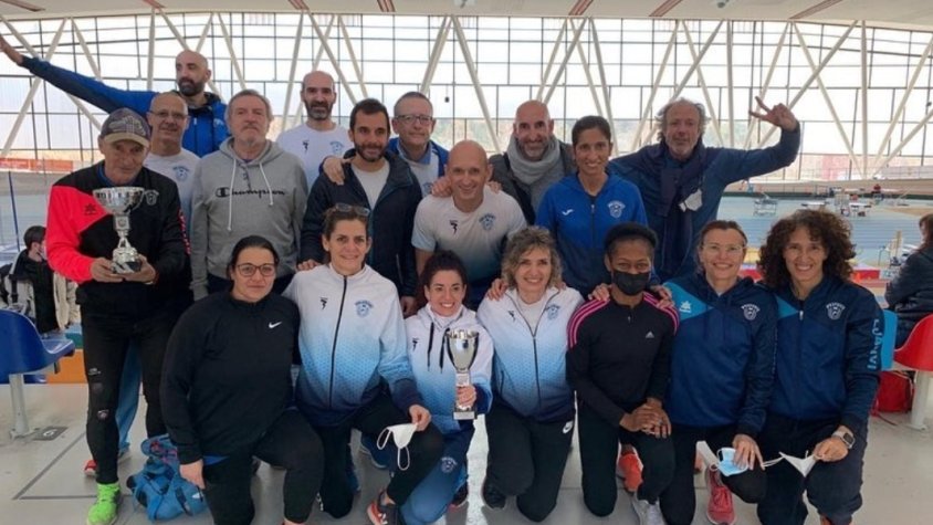 Excel·lent actuació del Pratenc a las Campionat de Catalunya de Clubes Màster. Foto: Pratenc AA