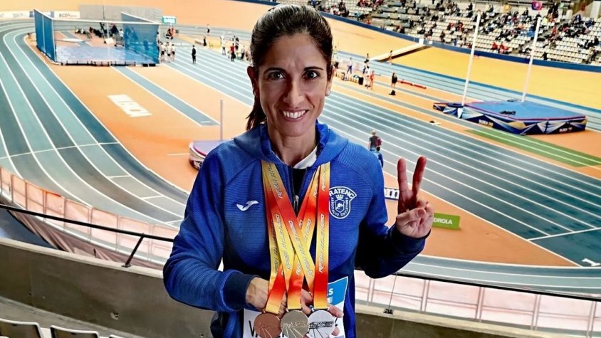 Sònia Giménez en els passats Campionats d'Espanya celebrats a València