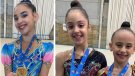 Dues medalles d'or i una plata per l'AE Rítmica Prat CB al Campionat de Catalunya Base de Gimnàstica