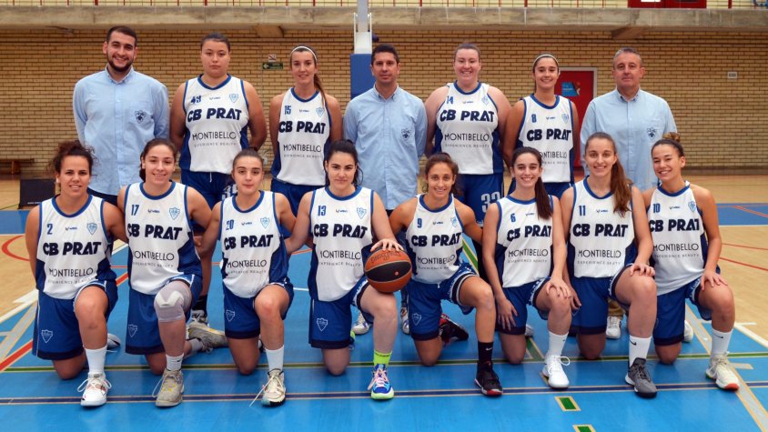 Plantilla del senior A del femení del CB Prat