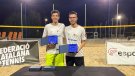 Gerard Torres i Pol Filella sots campions de Catalunya de Tennis Platja