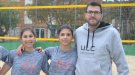 Integrants dels Vikings, subcampions de Catalunya Universitari de Vòlei Platja