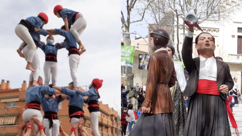 El clima ha respectat els actes de cultura popular previstos