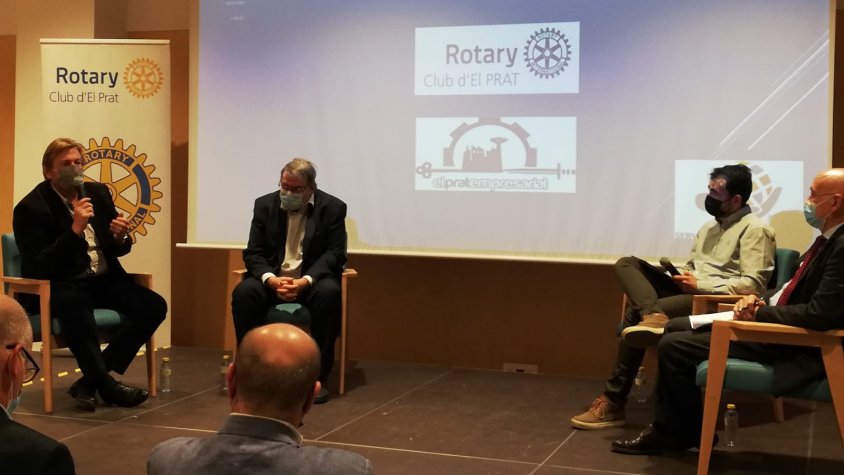 Jordi Morera i Jordi Goñi van representar El Prat Empresarial