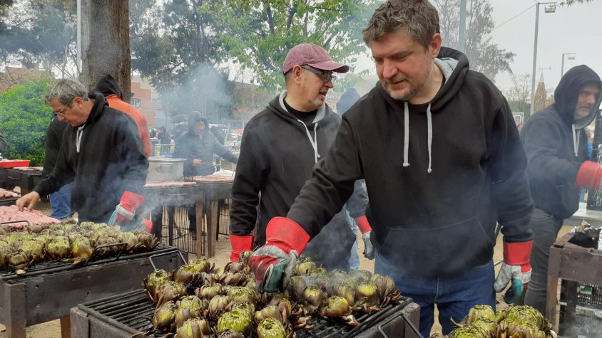 A la Carxofada d'enguany es van cuinar més de 3.000 carxofes