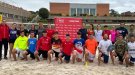 Integrants del Beach Tennis Prat es concentren amb la Reial Federació Espanyola de Tennis
