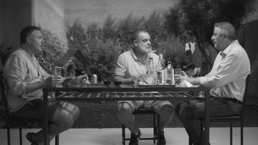 Els pratencs Ángel Roldán, Lolo Herrero i Francisco Lorenzo 'Pope' són els actors protagonistes