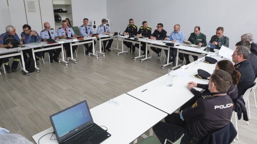 Reunió de la Junta local de seguretat del Prat
