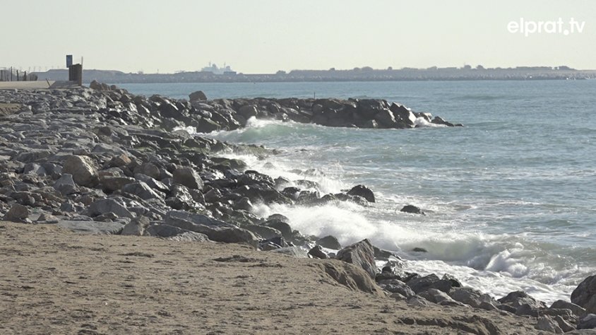 Estat de les platges del Prat, actualment
