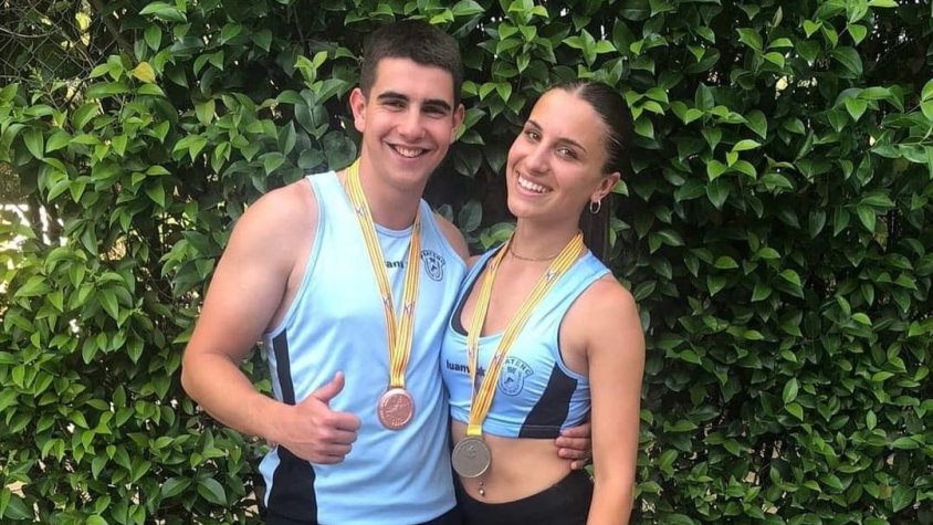 Daniel Montes i Ainhoa Pinilla, tercer i segon al Campionat de Catalunya sub18