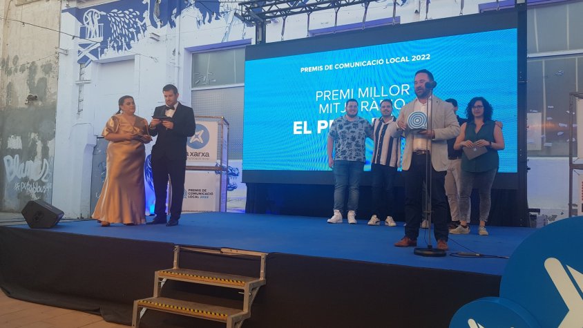 Imanol Crespo recull el guardó aquest dimecres a Granollers