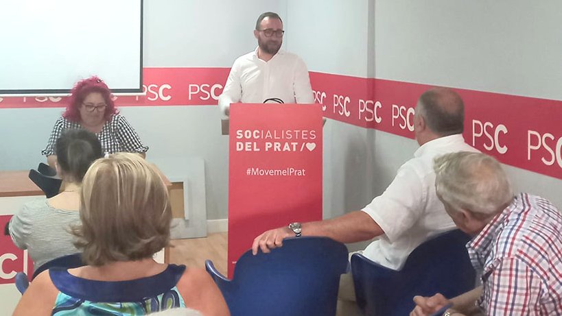 Juan Pedro Pérez, elegit candidat a l'alcaldia del Prat pel PSC
