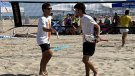 Victòria dels germans Filella a la segona jornada de la Lliga Mapfre de Tennis Platja