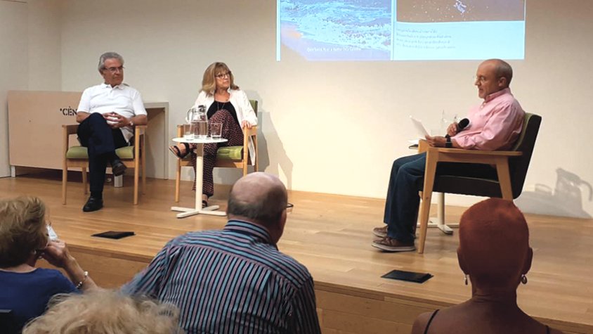 Presentat al Cèntric el llibre 'Mediterrani, llums i ombres'