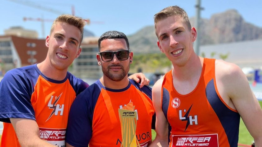 Els pratencs, campións de la Primera Divisió d'atletisme