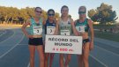 Sonia Giménez aconsegueix el rècord del món del 4x800 en categoria F45